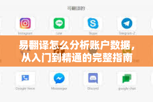 易翻译怎么分析账户数据，从入门到精通的完整指南