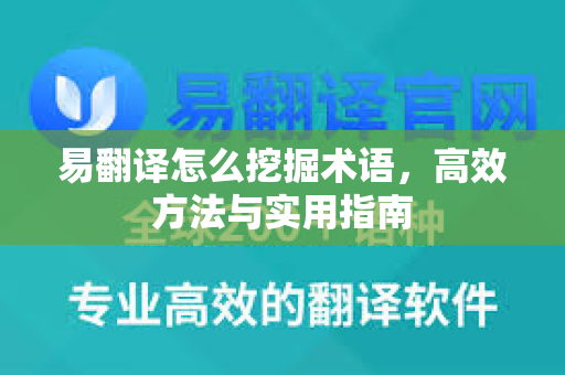 易翻译怎么挖掘术语，高效方法与实用指南