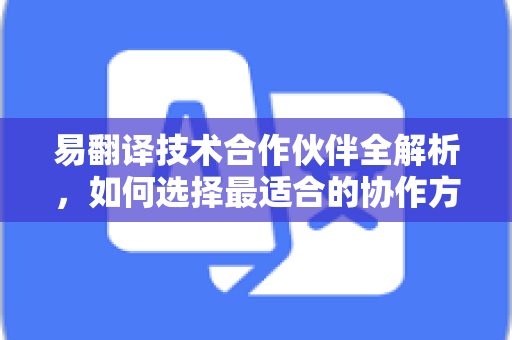 易翻译技术合作伙伴全解析，如何选择最适合的协作方？