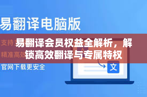 易翻译会员权益全解析，解锁高效翻译与专属特权