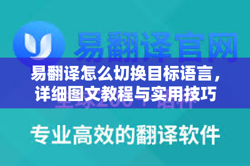 易翻译怎么切换目标语言，详细图文教程与实用技巧
