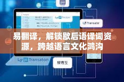 易翻译，解锁歇后语译词资源，跨越语言文化鸿沟